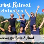 BODYART Training im Freien beim Herbst-Retreat 2026 in Andalusien.