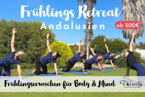 BODYART Training im Freien beim Frühlings-Retreat 2026 in Andalusien.