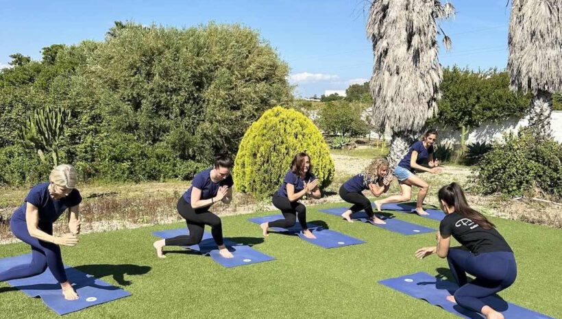 Yoga Retreat Conil - Training am Morgen